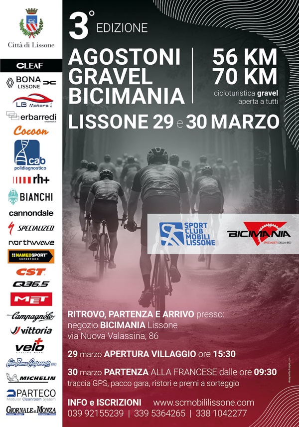Coppa Agostoni Gravel Bicimania Coppa Agostoni Gravel Bicimania