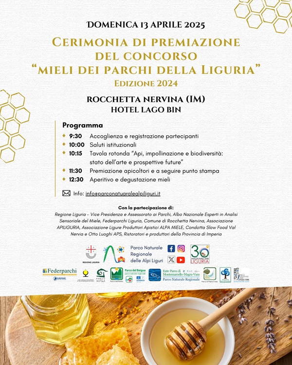 Mieli dei Parchi della Liguria Mieli dei Parchi della Liguria