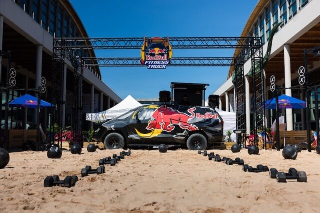 Red Bull Fitness Truck Red Bull Fitness Truck