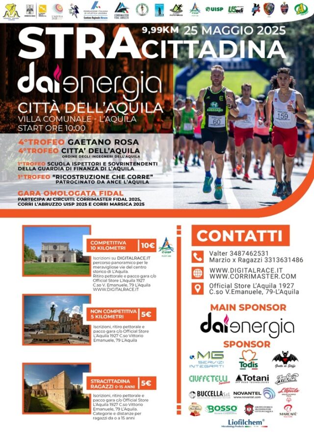 Stracittadina Città dell’Aquila Stracittadina Città dell’Aquila