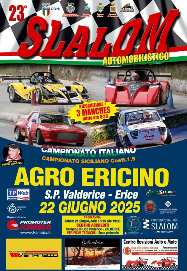 Slalom Automobilistico dell'Agro Ericino Slalom Automobilistico dell'Agro Ericino