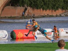 “Waterugby” dal 3 luglio a Tolosa con mete in tuffo nel fiume, tornei di bocce e altre iniziative WateRugby