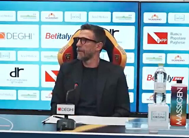 Eusebio Di Francesco Il ritorno di Eusebio Di Francesco al Lecce, tra speranze e (tanti) dubbi