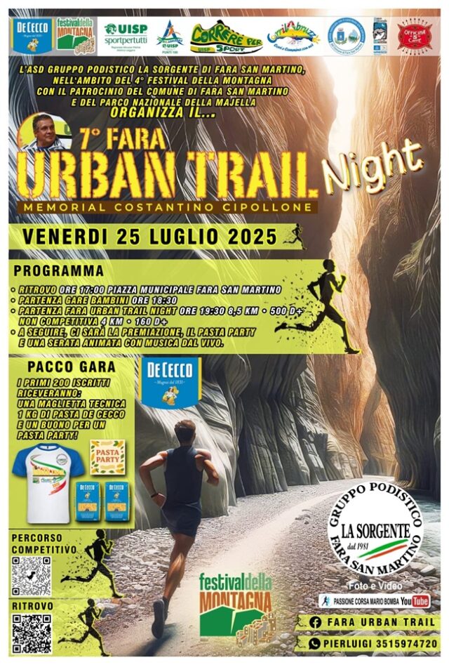 Fara Urban Trail Night Fara Urban Trail Night