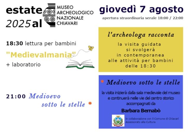 Museo Archeologico Nazionale di Chiavari Museo Archeologico Nazionale di Chiavari