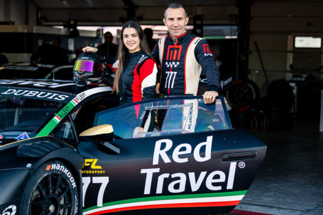DL Federica e Andrea Levy pits Misano Supersport GT 2025