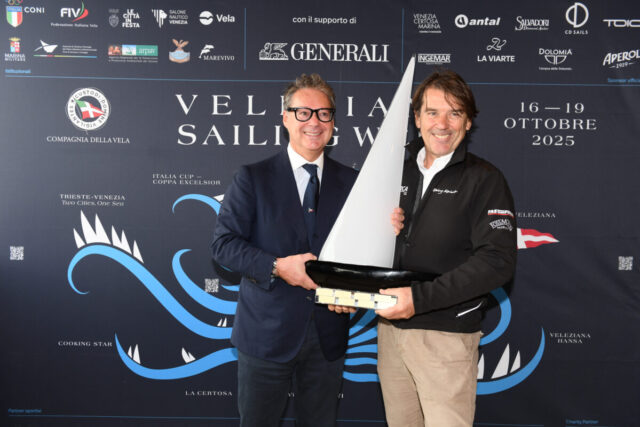 Furio Benussi vincitore Trofeo veleziana
