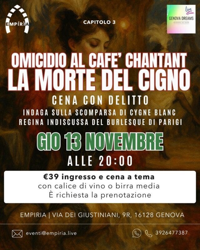 Omicidio al Cafè Chantant