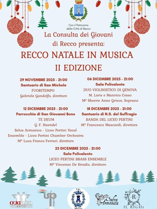 Recco Natale in Musica Recco Natale in Musica