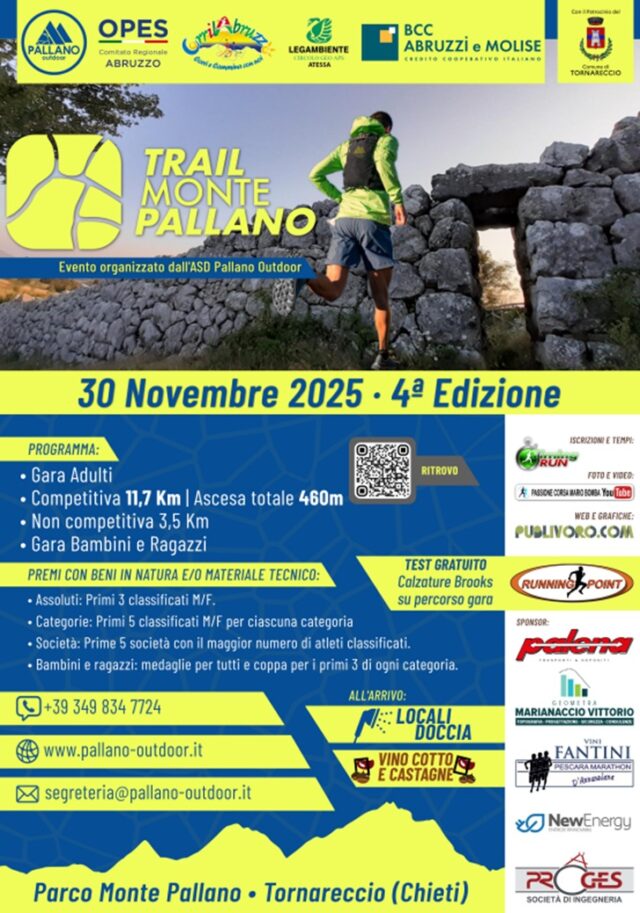 Trail Monte Pallano Trail Monte Pallano