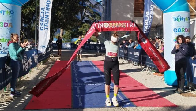 Claudia Sieder vincitrice Garda Trentino TRail 30 km