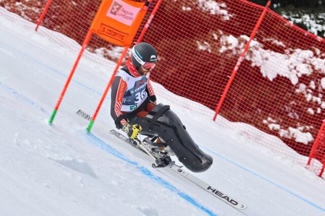 Para Ski Alpine, Santa Caterina Valfurva (ITA), 08/01/25, downhill race-1, BIB 36, photo credit: