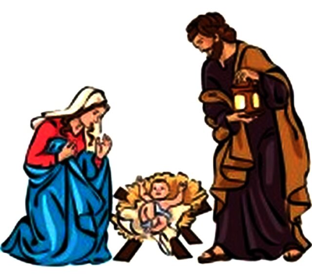 Presepio in to giardin