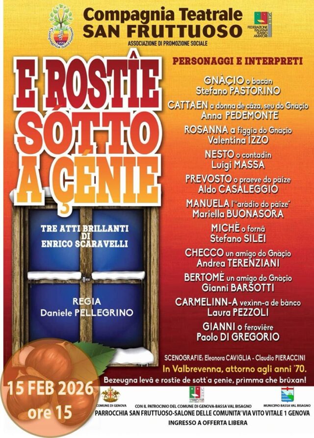 E Rostie sotto a cenie E Rostie sotto a cenie