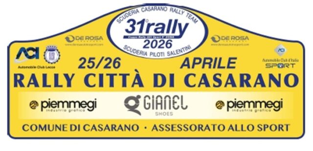 Rally Città di Casarano Rally Città di Casarano
