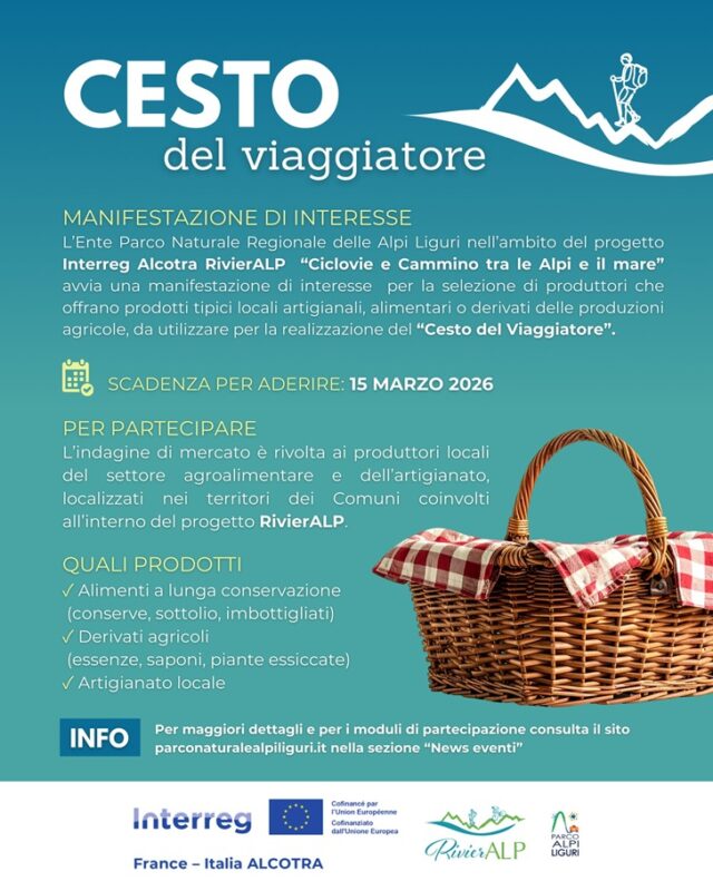 Parco Naturale Regionale delle Alpi Liguri Parco Naturale Regionale delle Alpi Liguri