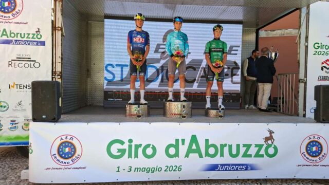 Giro d'Abruzzo Juniores 01052026 podio di tappa