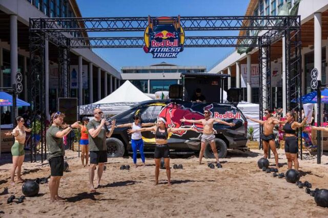 Red Bull Fitness Truck Red Bull Fitness Truck