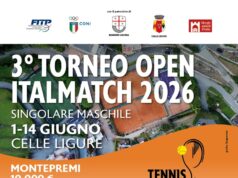 Presentata la terza edizione del Torneo Open Celle Ligure Italmatch Torneo Open Celle Ligure Italmatch