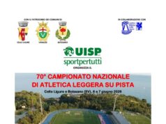 Celle Ligure ospita 70a edizione dei Campionati Italiani UISP di Atletica Leggera Campionati Italiani UISP di Atletica Leggera