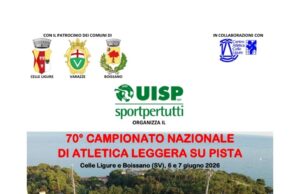 Celle Ligure ospita 70a edizione dei Campionati Italiani UISP di Atletica Leggera Campionati Italiani UISP di Atletica Leggera
