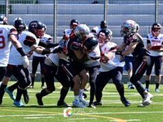 Crusaders Cagliari: i bianco-nero-rosso-argento volano al Nine Bowl di Ferrara Crusaders Cagliari