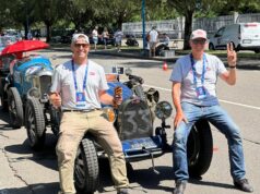 Lanterna Corse Rally Team al traguardo della 1000 Miglia con Ciucci Lanterna Corse Rally Team