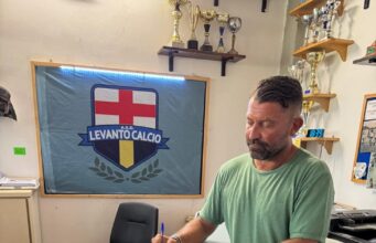 Mister Calise al Levanto dove Agata passa ds e Sassarini dg Levanto