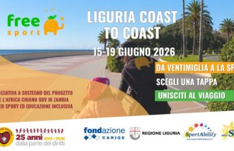 “Liguria Coast to Coast”: dal 15 al 19 giugno lo sport diventa un viaggio di inclusione e solidarietà Liguria Coast to Coast