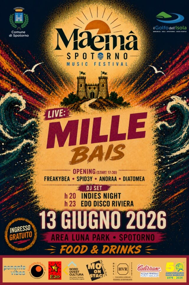 Maemâ Spotorno Music Festival Maemâ Spotorno Music Festival