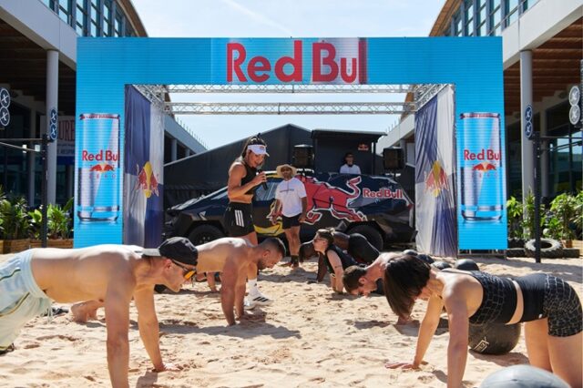 Red Bull Fitness Truck Red Bull Fitness Truck