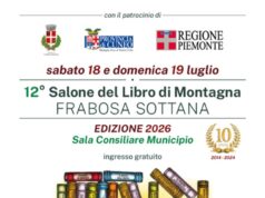 12ª edizione del Salone del Libro di Montagna di Frabosa Sottana Salone del Libro di Montagna di Frabosa Sottana
