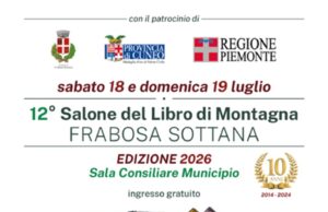12ª edizione del Salone del Libro di Montagna di Frabosa Sottana Salone del Libro di Montagna di Frabosa Sottana