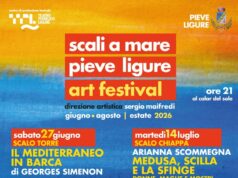 XIX “Scali a mare Pieve Ligure Art Festival”, dal 27 giugno all’8 agosto tre spettacoli fra le scogliere Scali a mare Pieve Ligure Art Festival