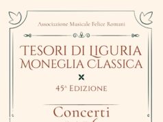 Al via la rassegna concertistica Tesori di Liguria-Moneglia Classica 2026 Tesori di Liguria-Moneglia Classica