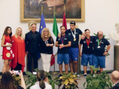 Canottaggio: Settore Speciale della Velocior Spezia premiato in Campidoglio Velocior Spezia