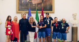 Canottaggio: Settore Speciale della Velocior Spezia premiato in Campidoglio Velocior Spezia