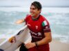 Leonardo Fioravanti primo italiano di sempre in vetta al ranking mondiale del surf