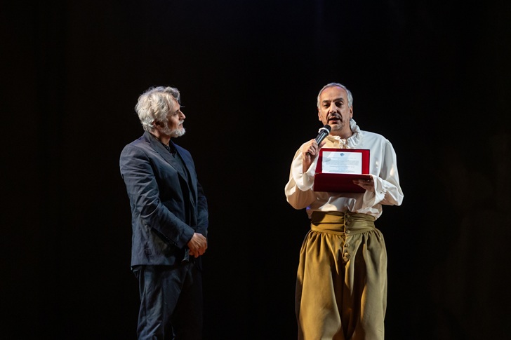 Maximilian Nisi e Arturo Cirillo (Credit @Silvia Aresca) Festival Teatrale di Borgio Verezzi
