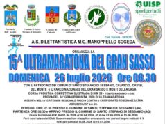 Ultramaratona del Gran Sasso: domenica 26 luglio la 15ª edizione della Ultramaratona del Gran Sasso