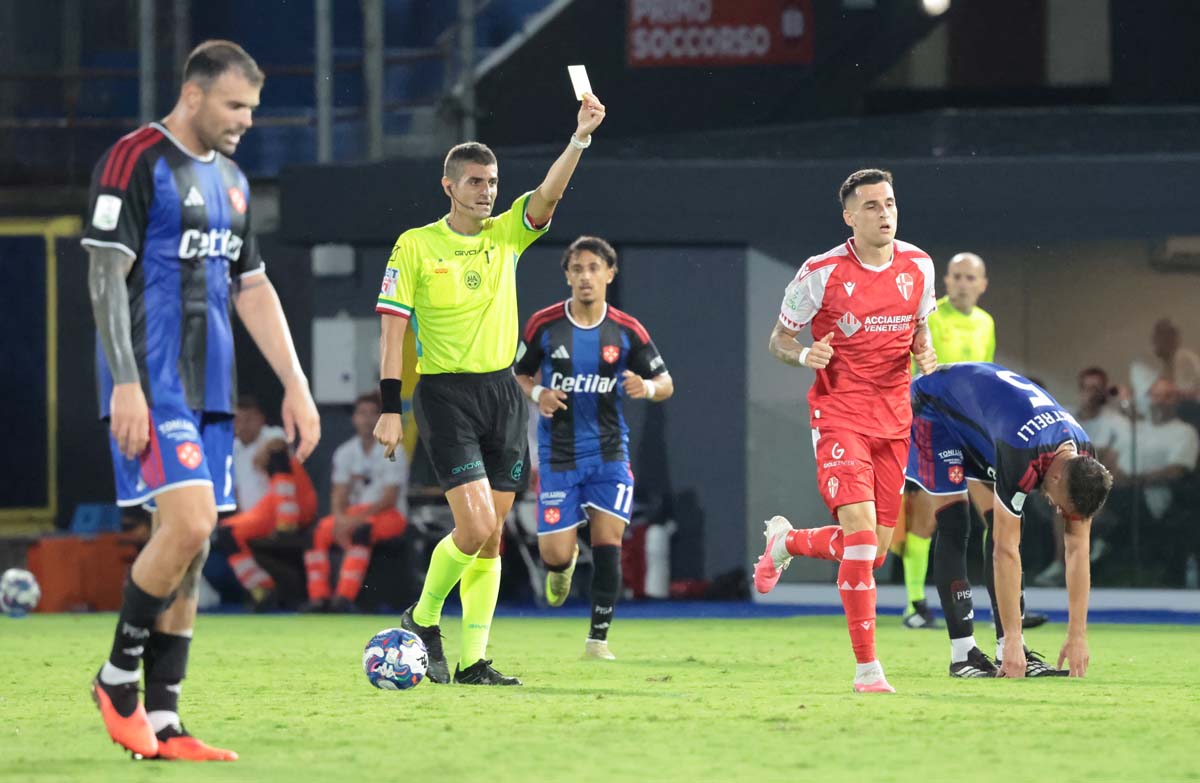 Pisa Padova BUG_7352 Pisa, esordio amaro: il Padova passa all’Arena con Fusi