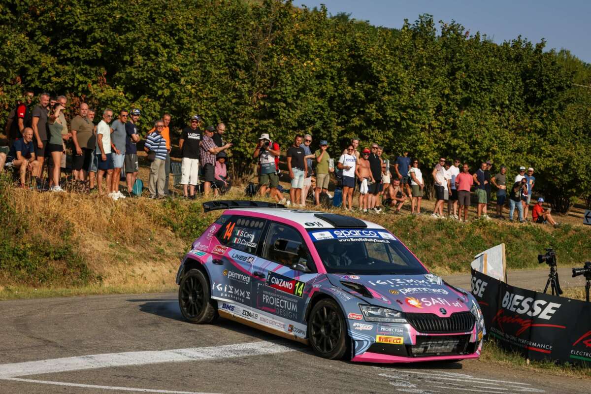 SARA Carra Casazza Rally Piemonte 2026 skoda fabia pubblico