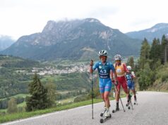 Coppa del Mondo di Skiroll: sul Cermis sventola la bandiera norge, in Val di Fiemme è super Boccardi Skiroll