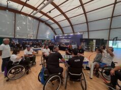 Jesolo celebra i campioni italiani del calcio balilla paralimpico Calcio balilla paralimpico