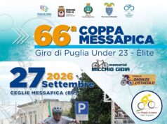 66ª Coppa Messapica: la ‘classica’ di Ceglie Messapica domenica 27 settembre Coppa Messapica