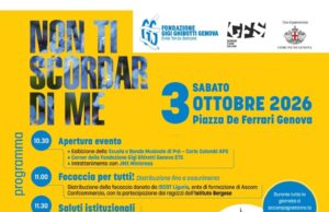 Torna a Genova “Non ti scordar di me”: in piazza De Ferrari per la Fondazione Gigi Ghirotti Non ti scordar di me