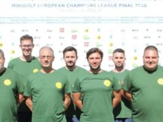 Minigolf Champions League a Craviglia: trionfo tedesco e straordinario quarto posto per il Minigolf Novi Ligure Minigolf