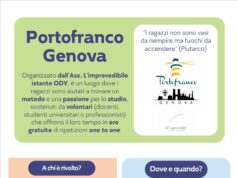 Riparte Portofranco Genova, centro di aiuto allo studio gratuito Portofranco Genova
