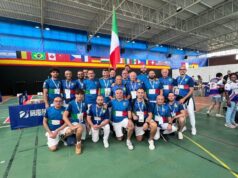 Trionfo azzurro ai Mondiali di tiro alla fionda a Las Mesas tiro alla fionda